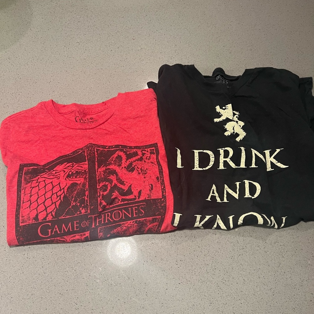 Game of Thrones T-shirt Bundle